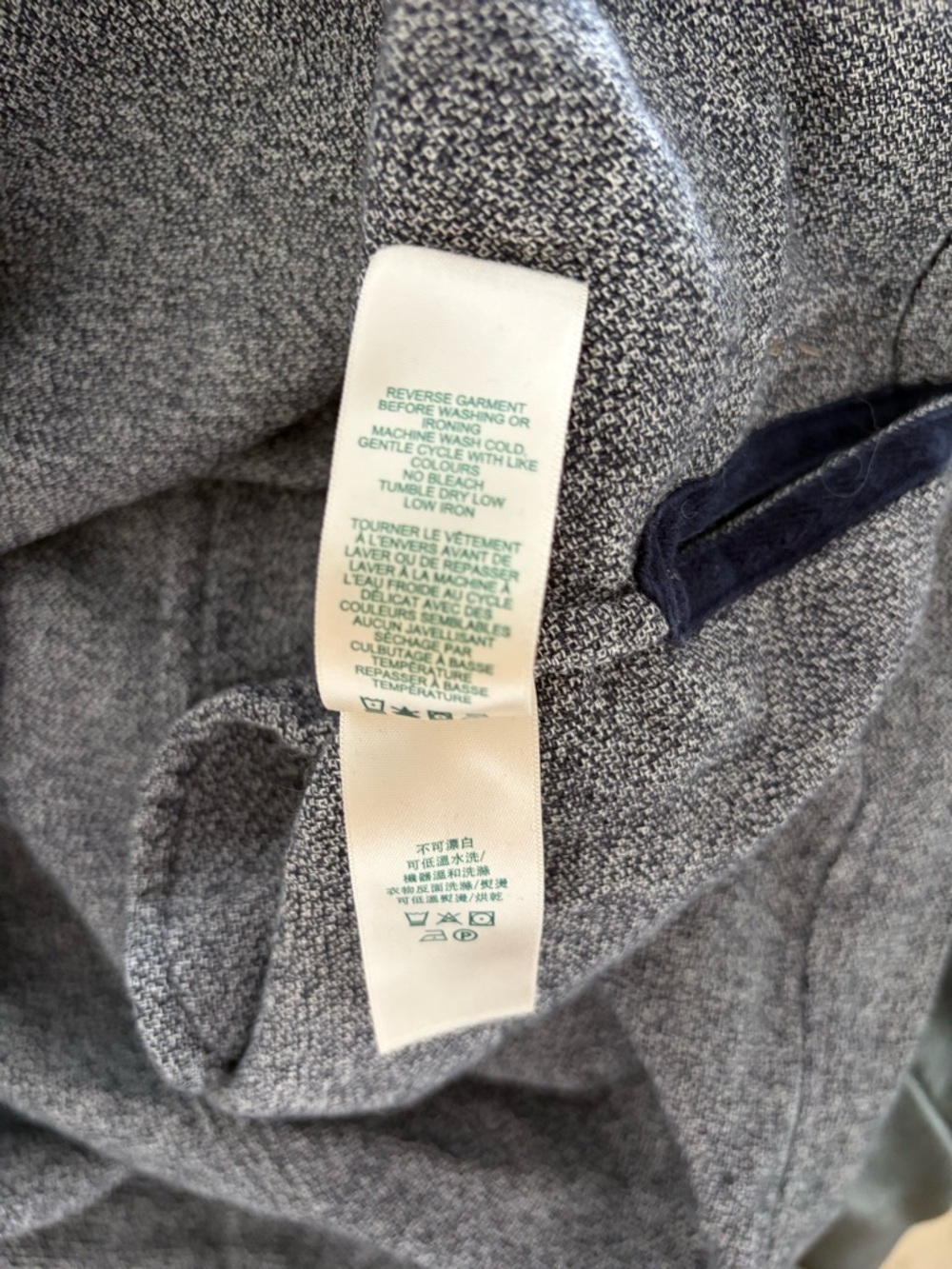 ROOTS Salt and Pepper 100% Cotton Midi Dress (M) - Picture 6 of 8